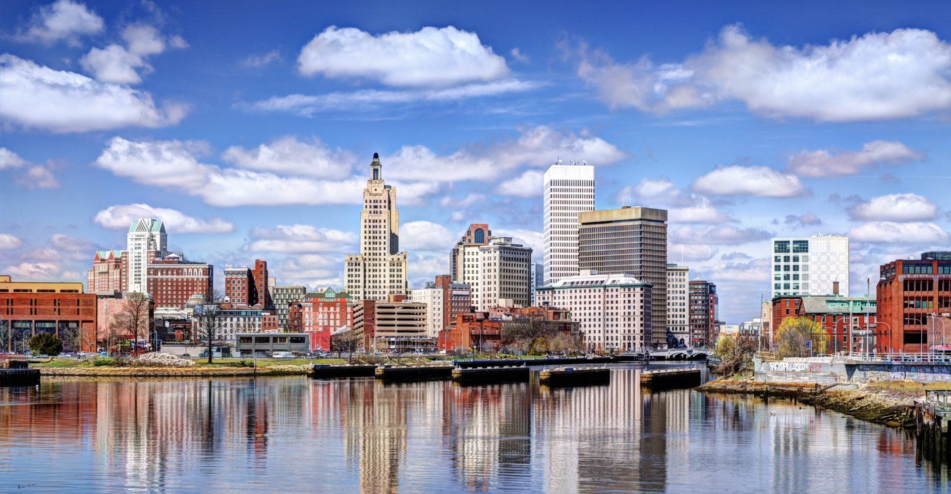 Aerial view of Providence, Rhode Island, home of the Computing Education Alliance